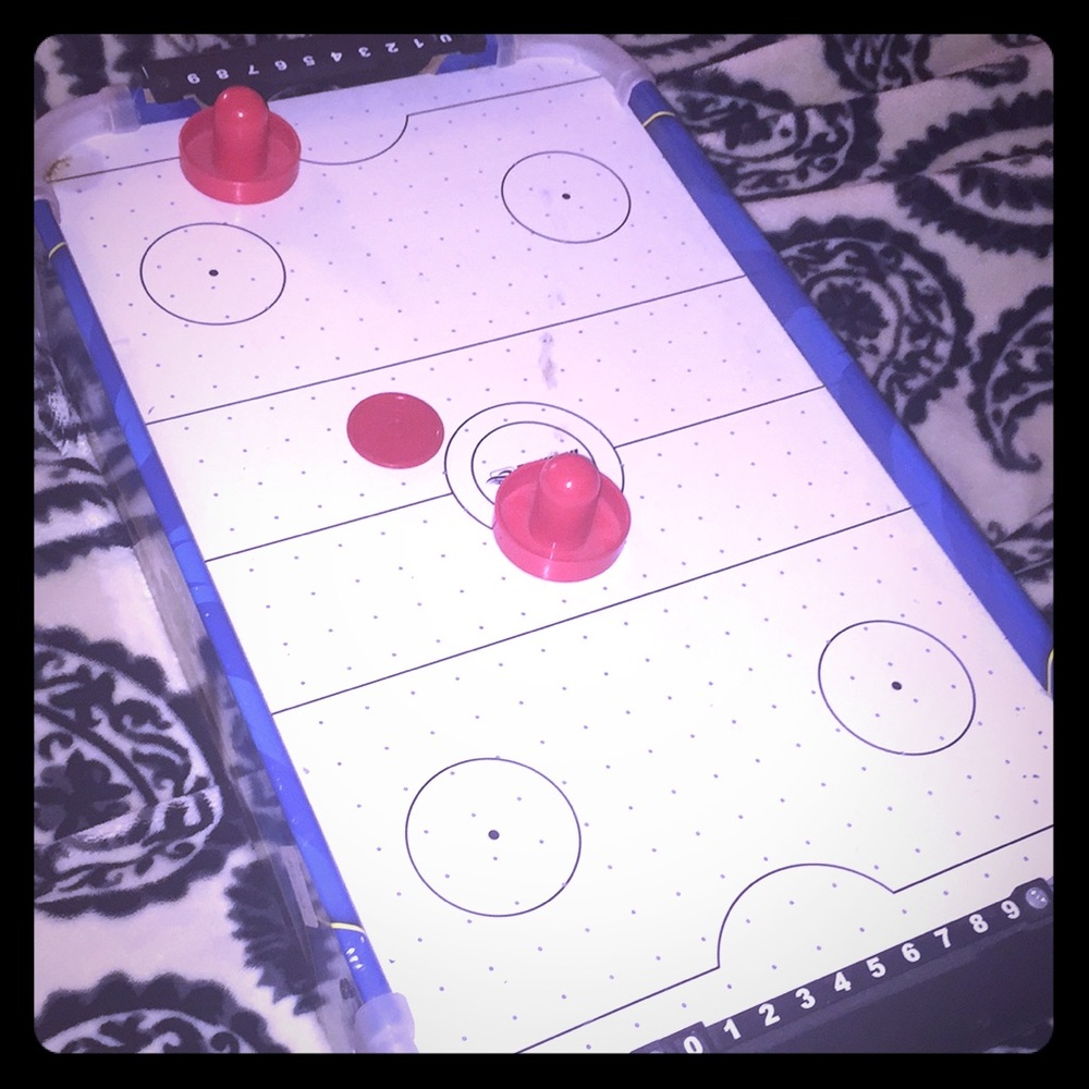 Miniature Air Hockey Table